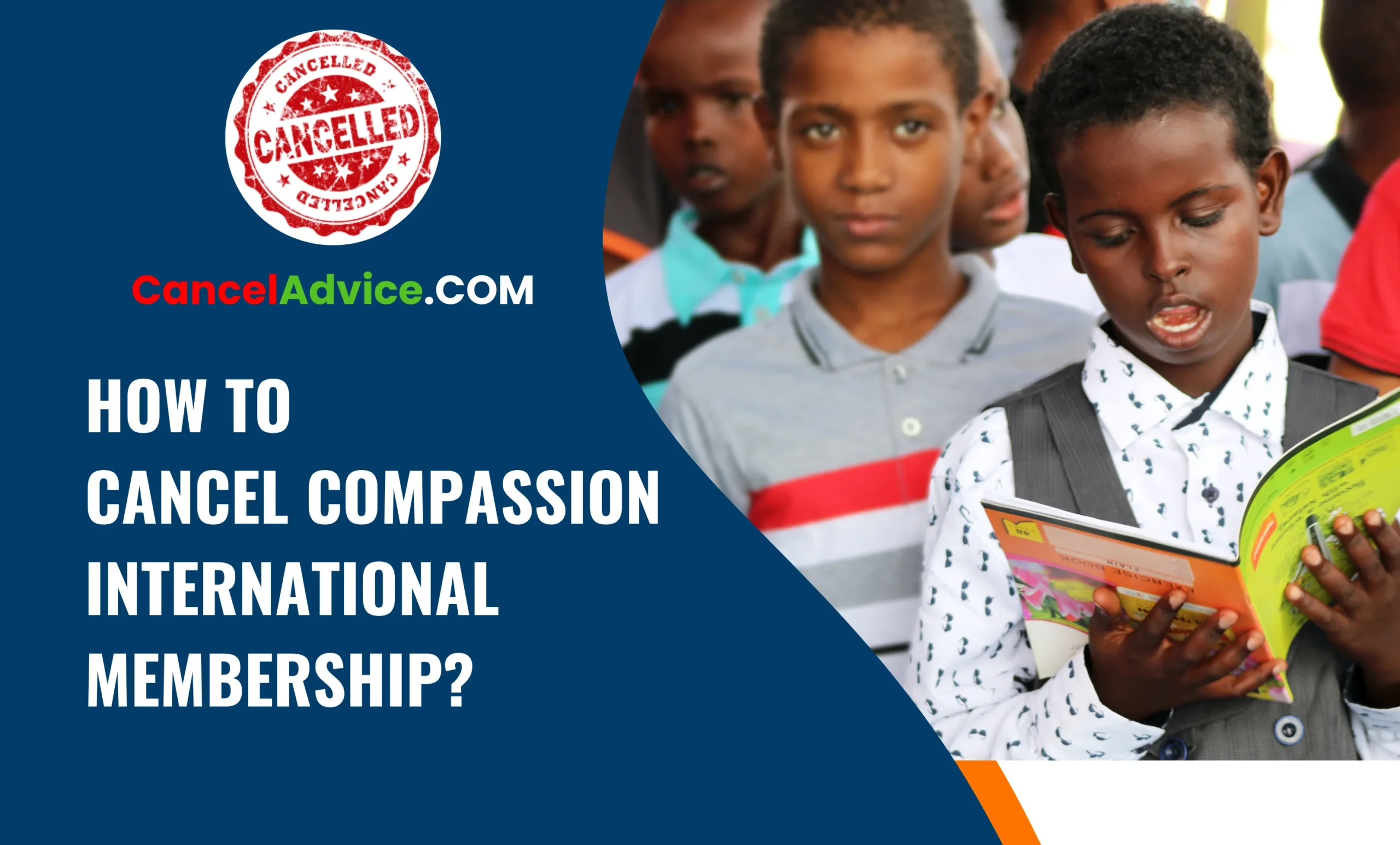 How To Cancel Compassion International Membership