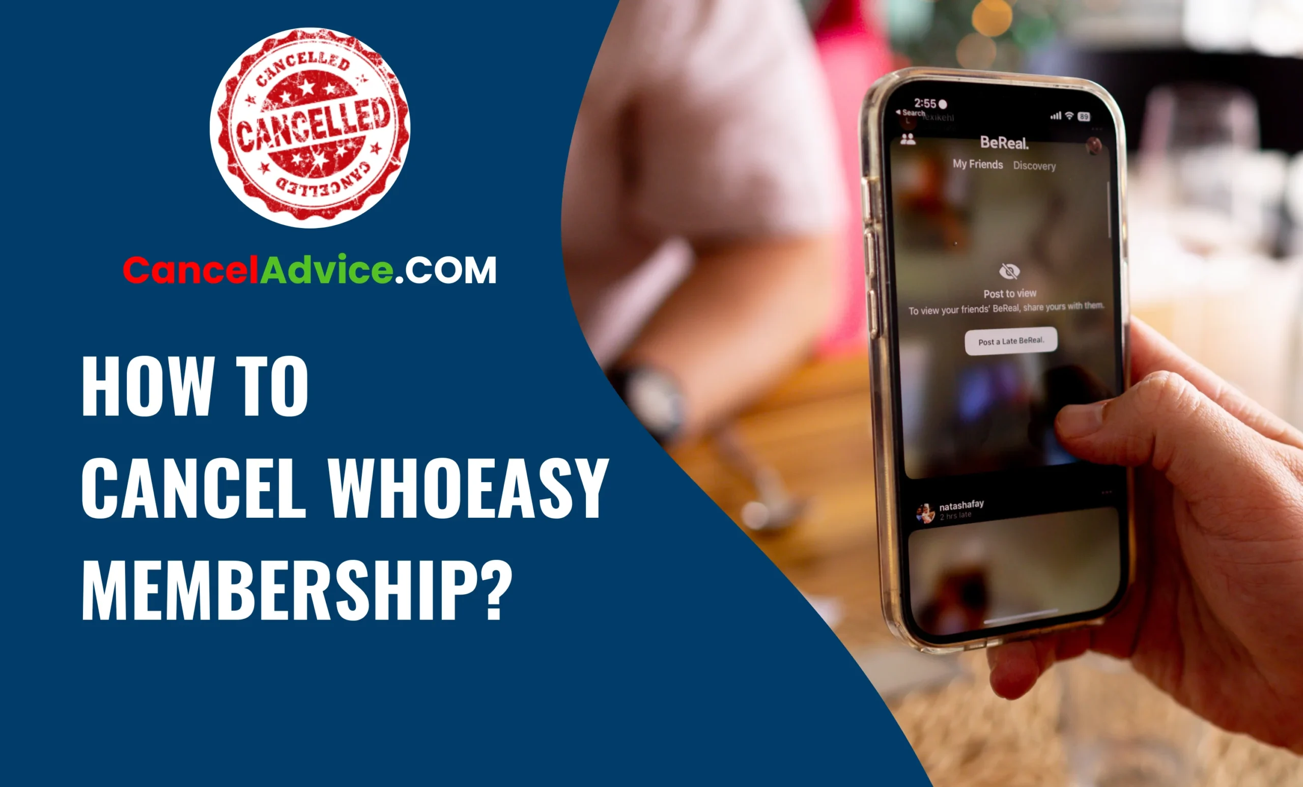 How To Cancel WhoEasy Membership