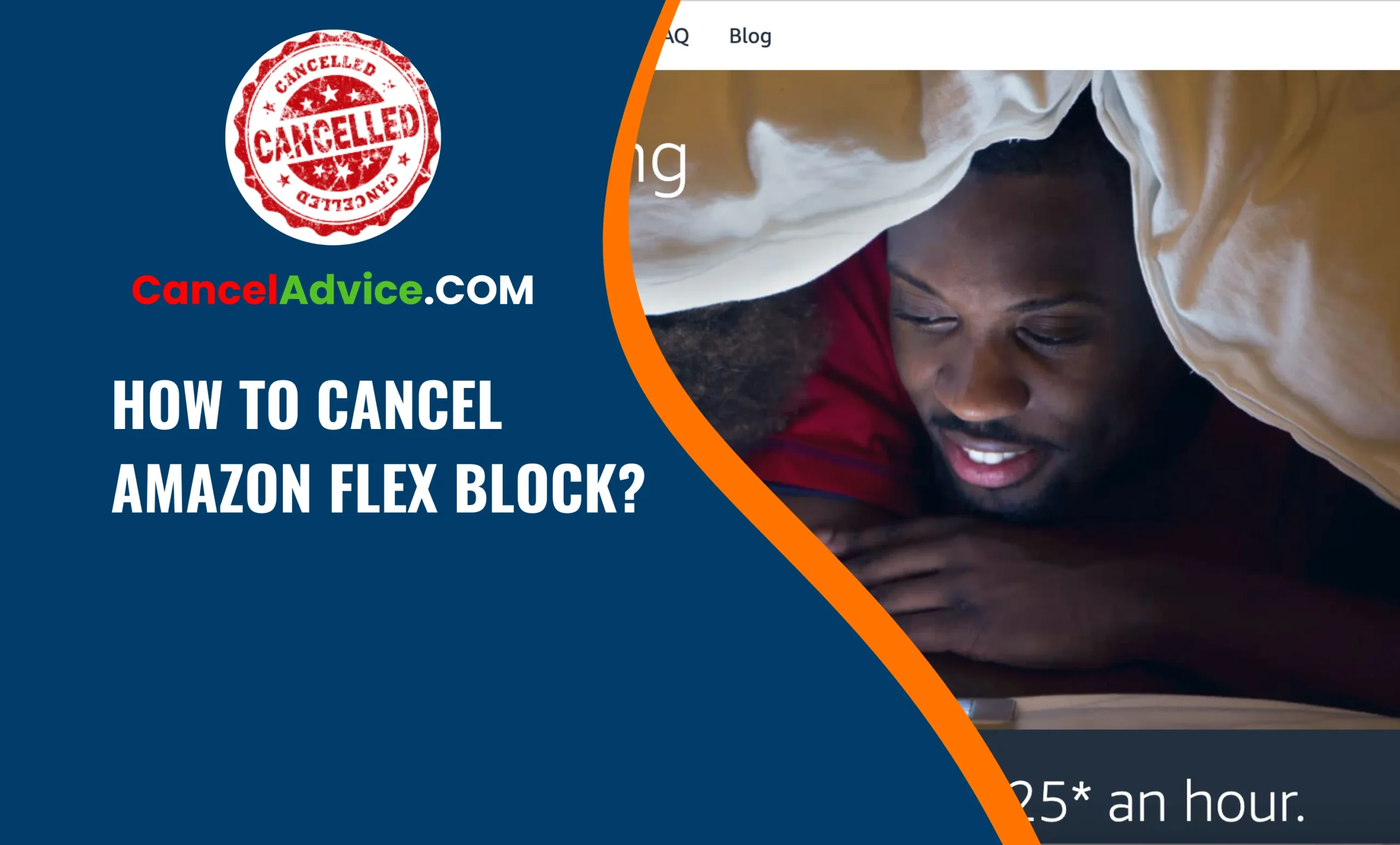 How to Cancel Amazon Flex Block