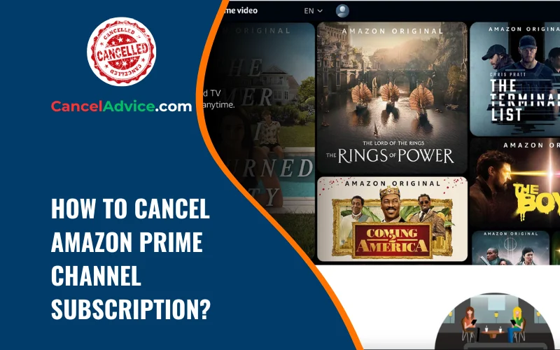 how to cancel amazon prime channel subscription