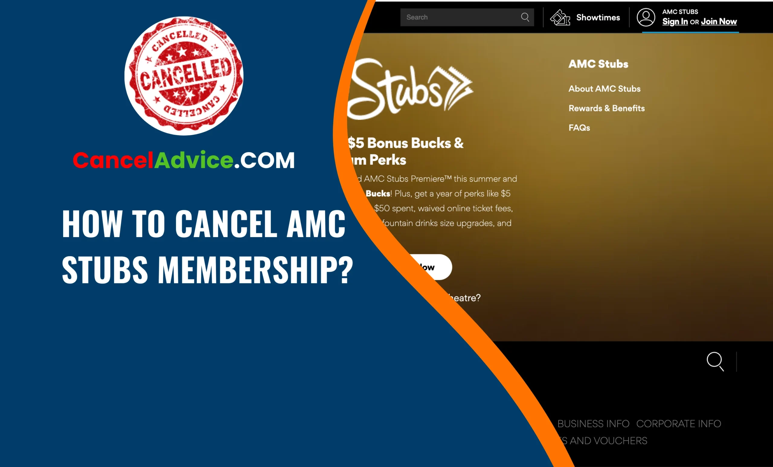 How to Cancel AMC Stubs Membership
