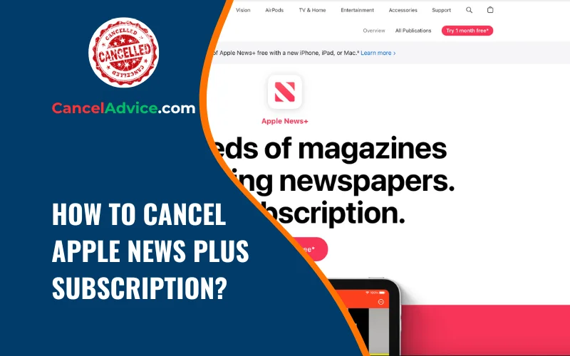 how to cancel apple news plus subscription