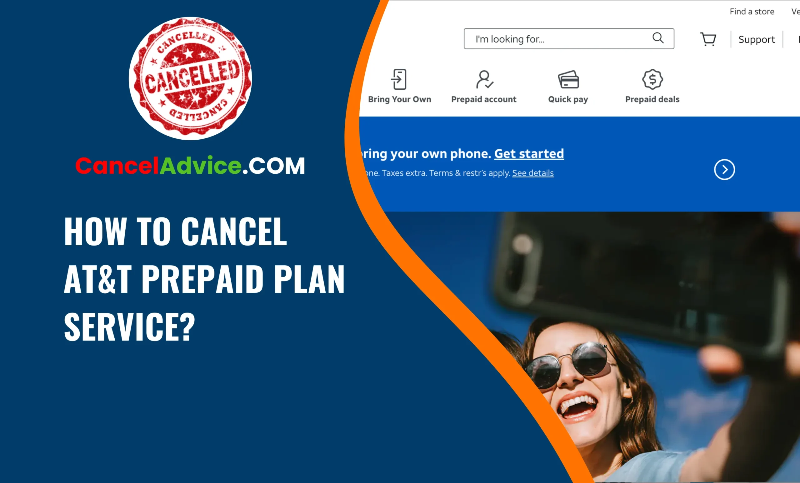 How to Cancel AT&T Prepaid Plan Service