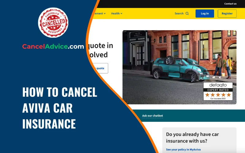 how to cancel aviva car insurance