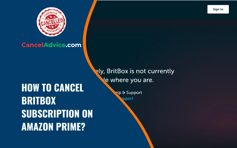 how to cancel britbox subscription on amazon prime