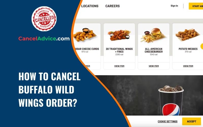 How to Cancel Buffalo Wild Wings Order