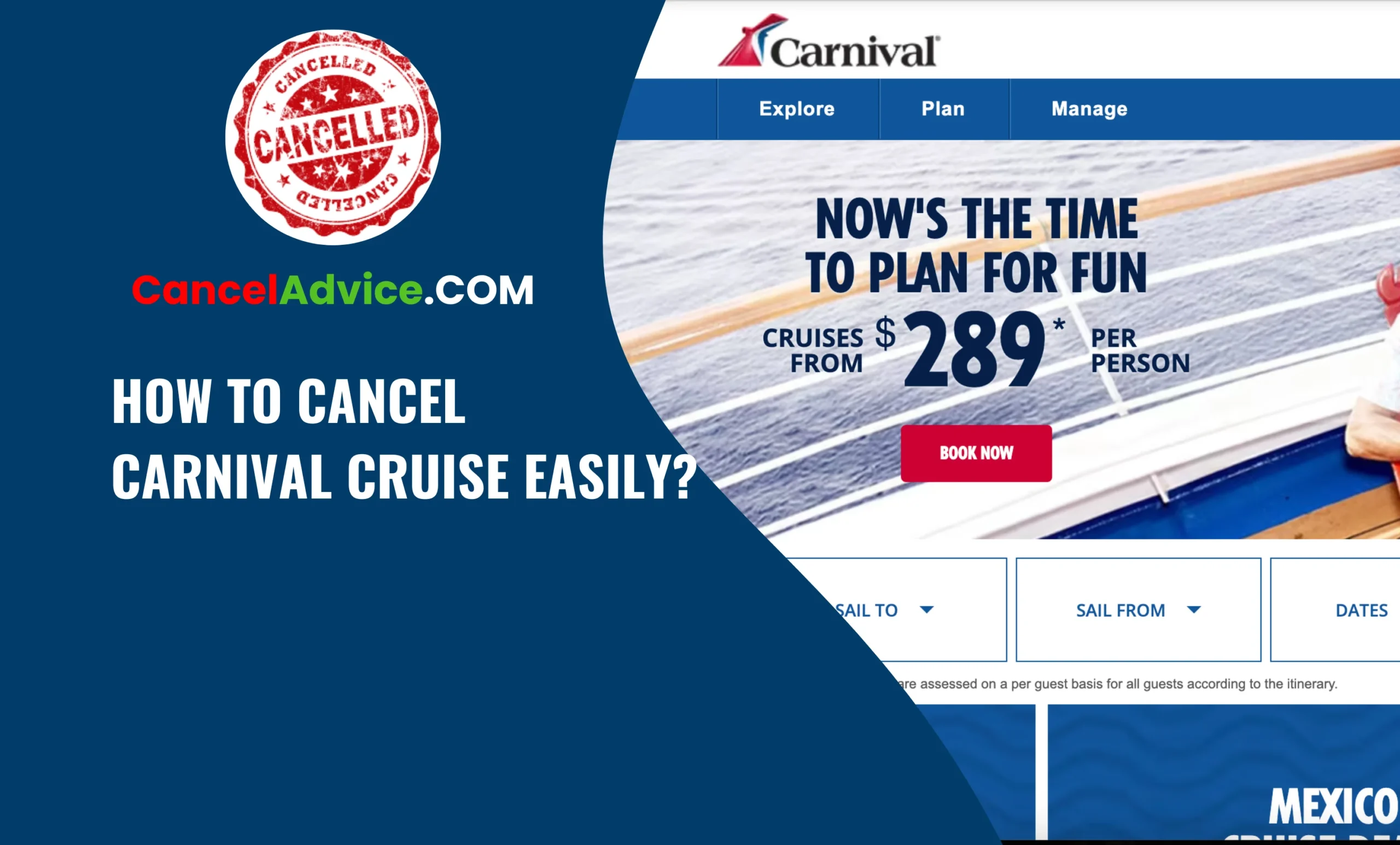 How to Cancel Carnival Cruise Easily