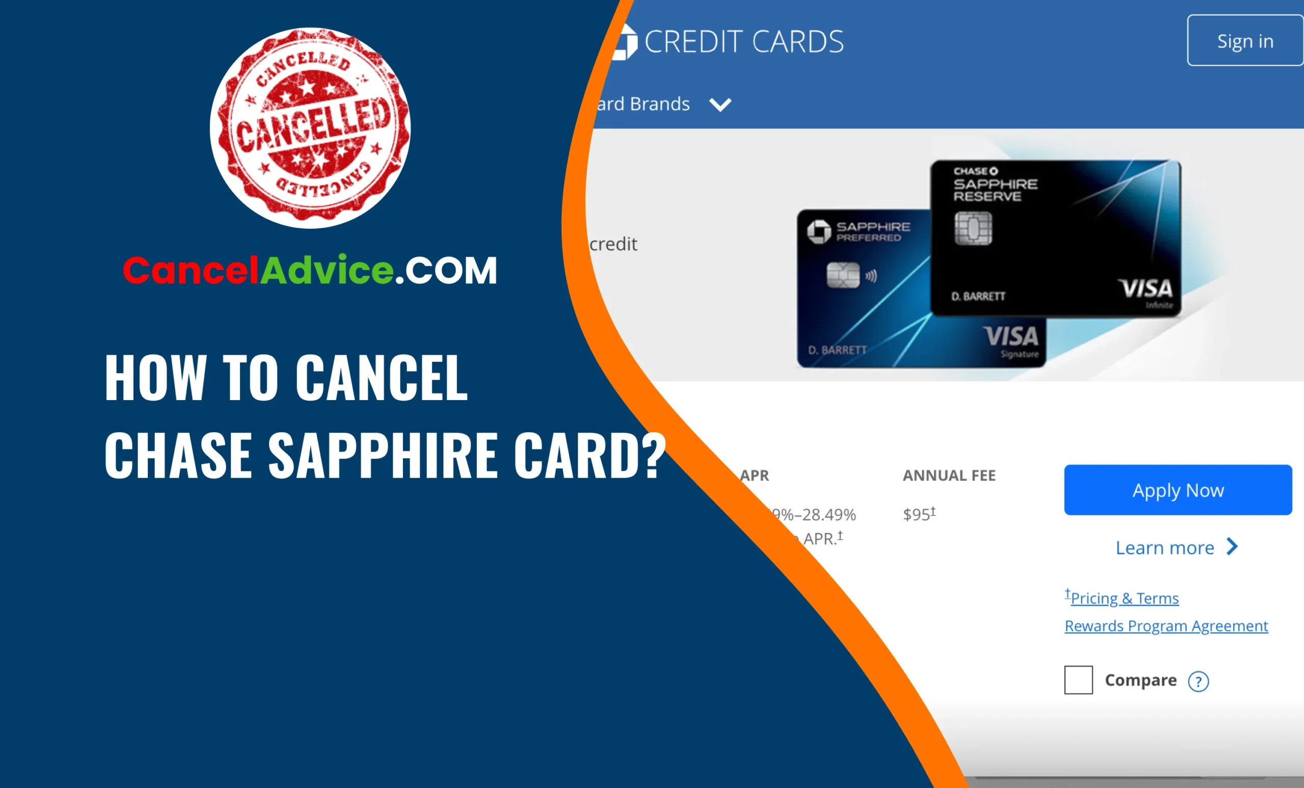 How to Cancel a Chase Sapphire Card