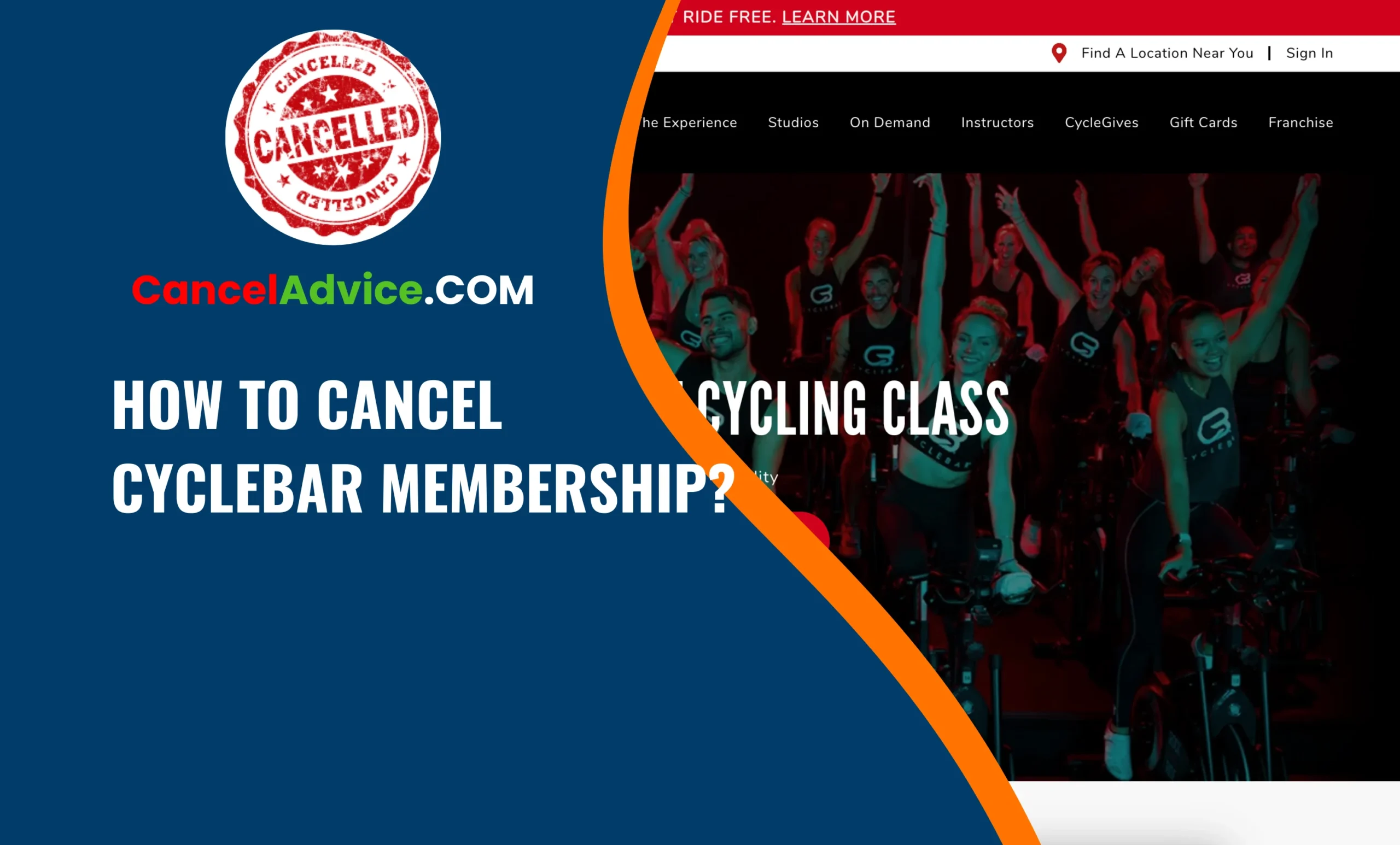 how to cancel cyclebar membership