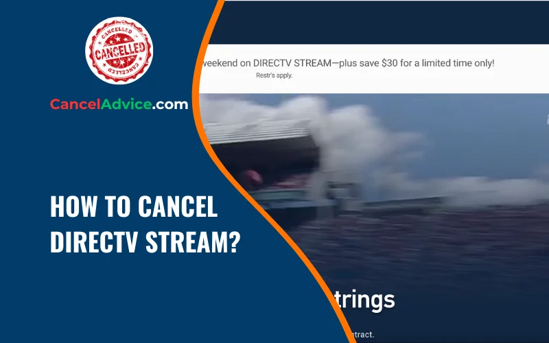 how to cancel directv stream