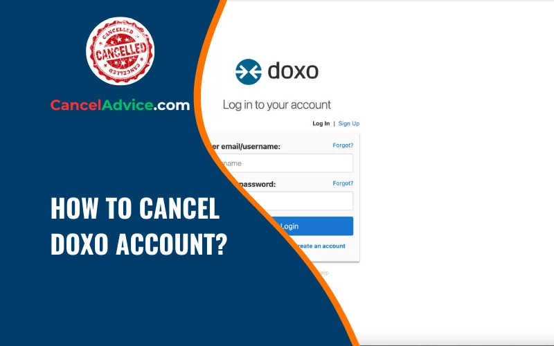 how to cancel doxo account