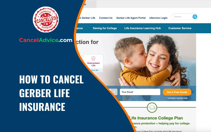 how to cancel gerber life insurance