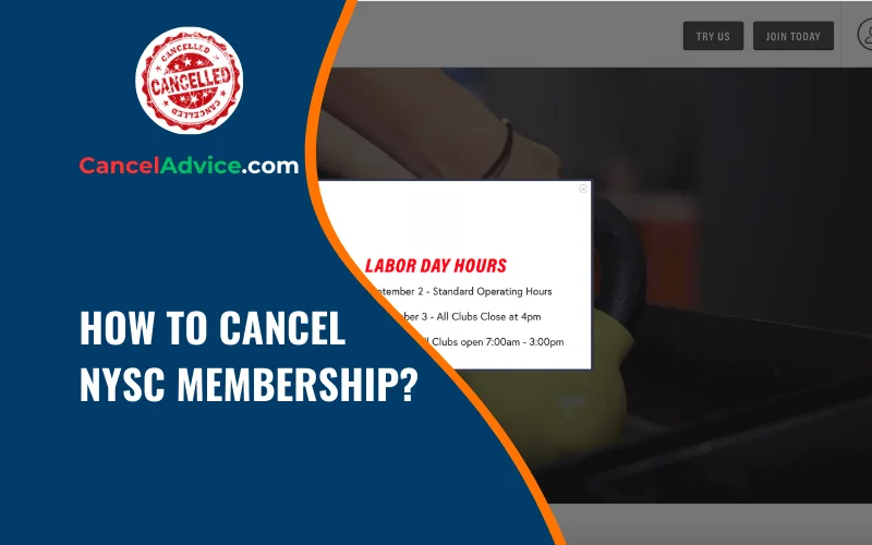 how to cancel nysc membership