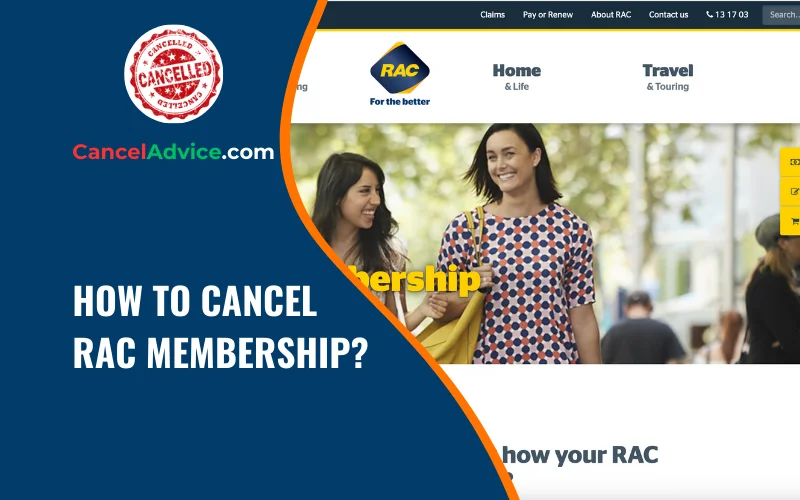 how to cancel rac membership