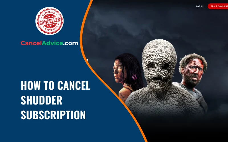 how to cancel shudder subscription