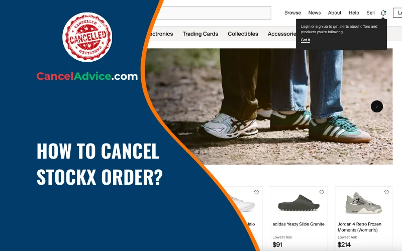 How to Cancel a StockX Order