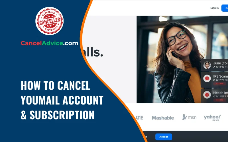 how to cancel youmail account & subscription