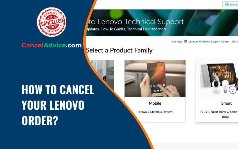 How to Cancel Your Lenovo Order