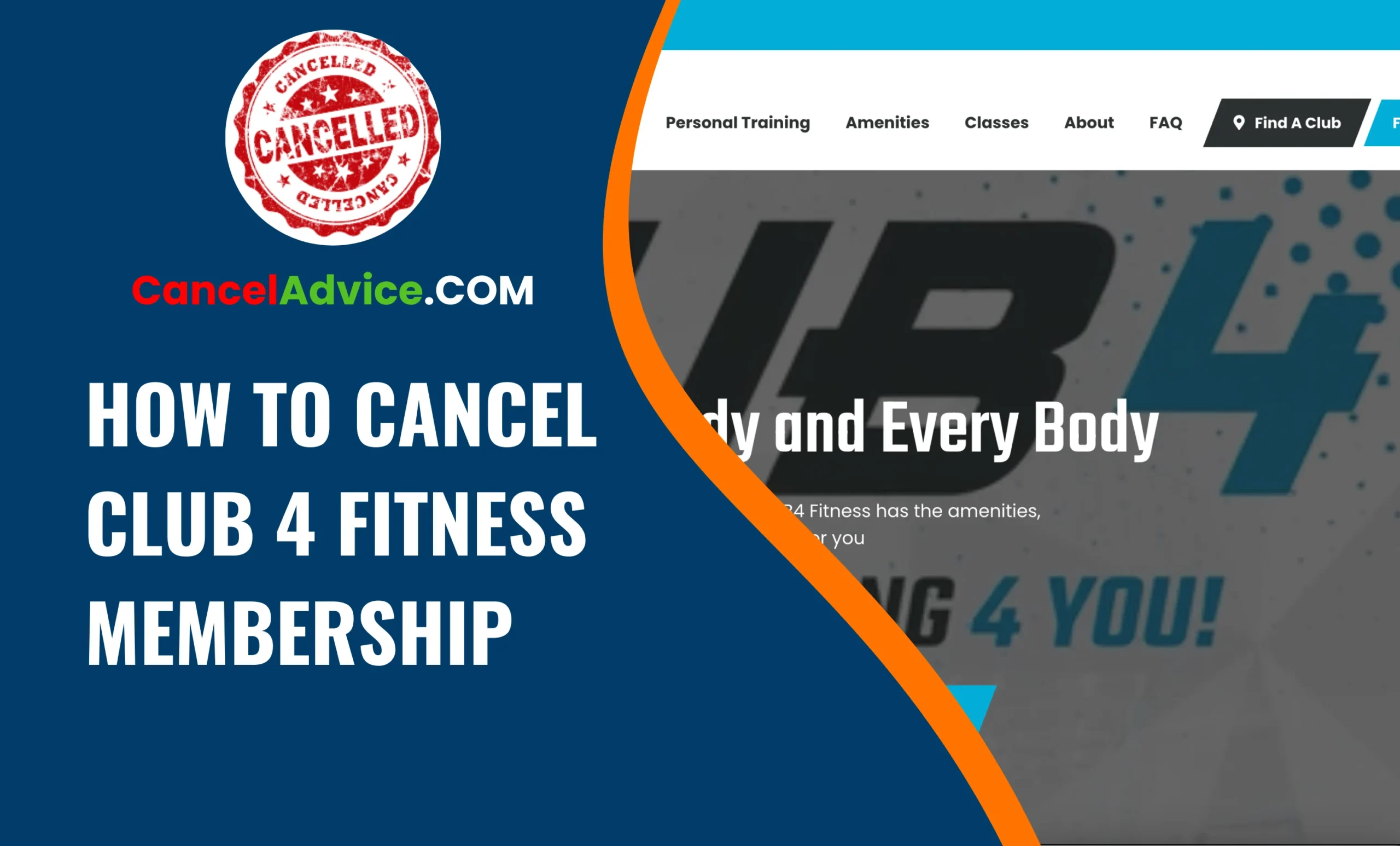 How To Cancel Club 4 Fitness Membership