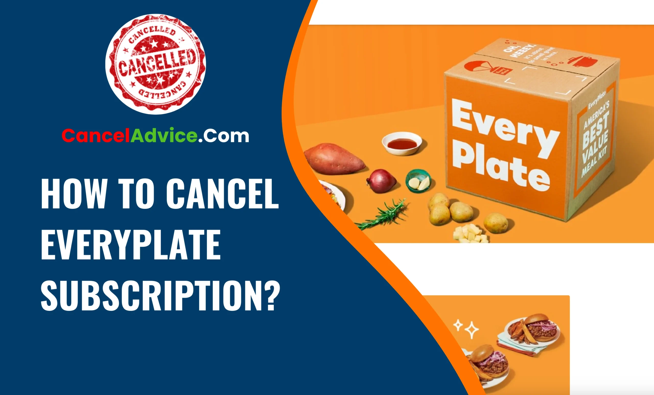 how to cancel everyplate subscription