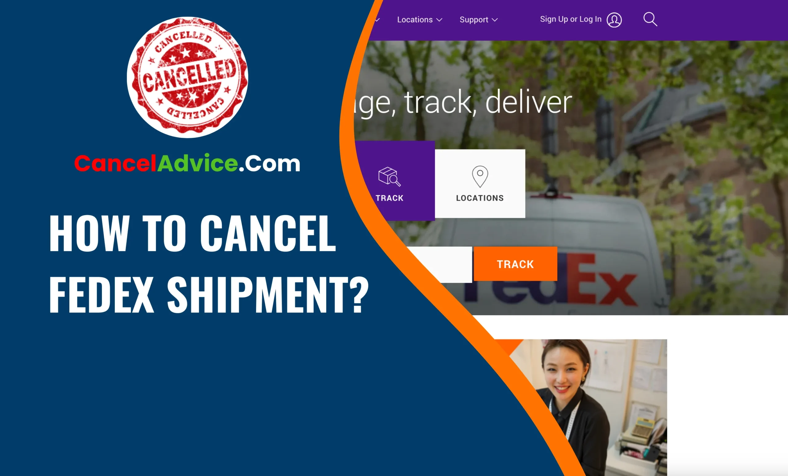 how to cancel fedex shipment