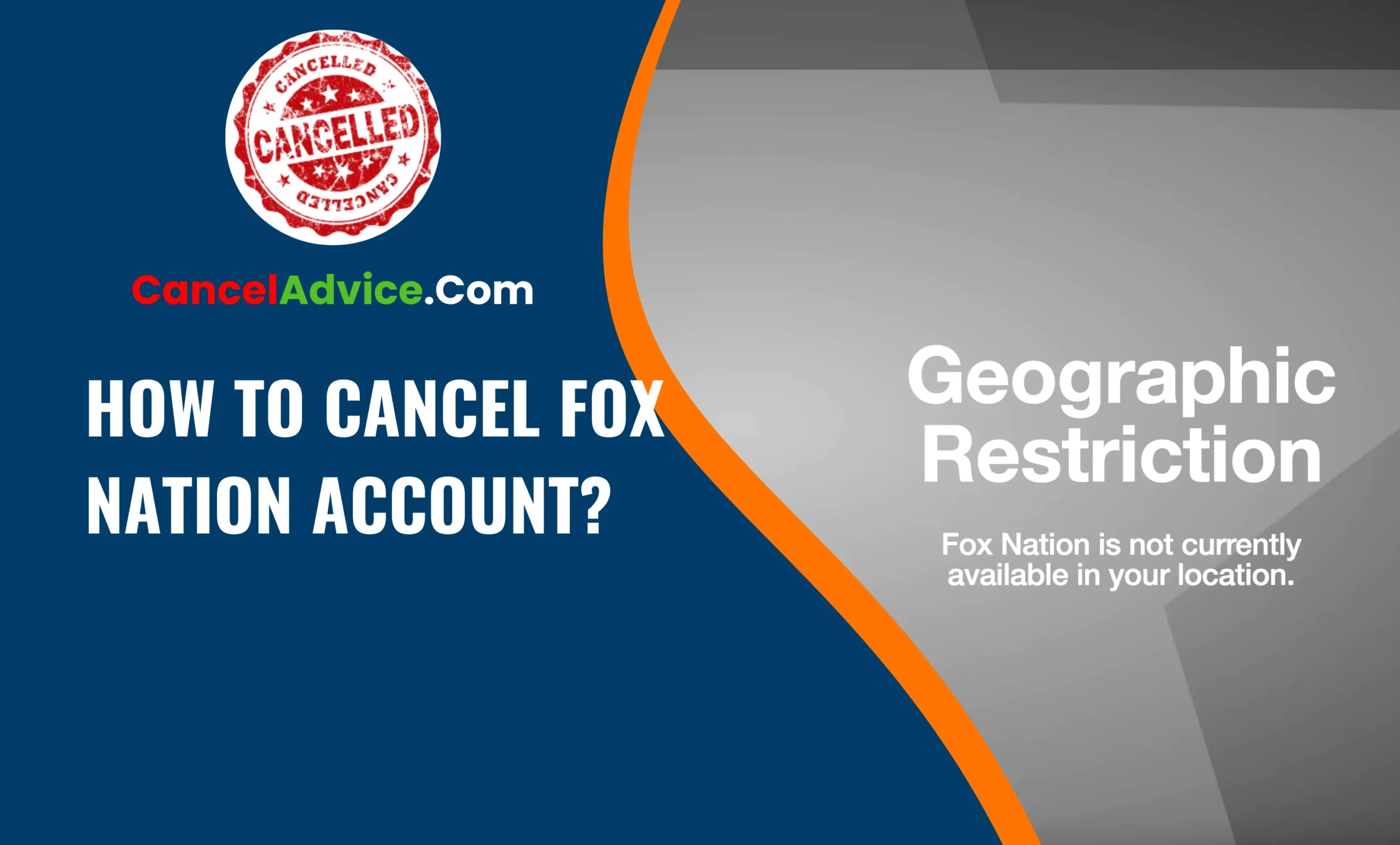 how to cancel fox nation account