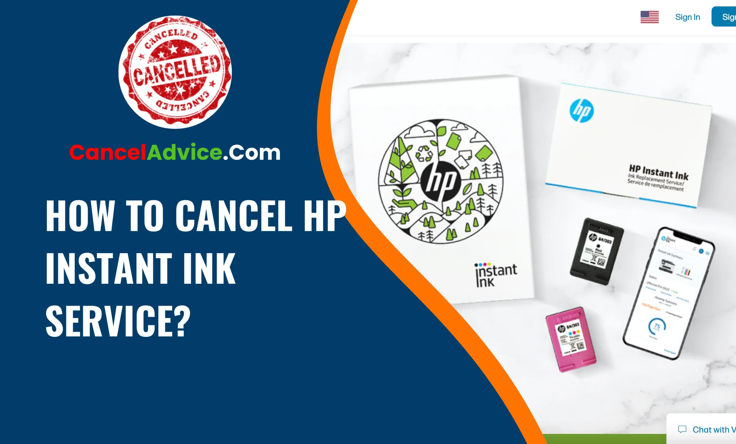 how to cancel hp instant ink service