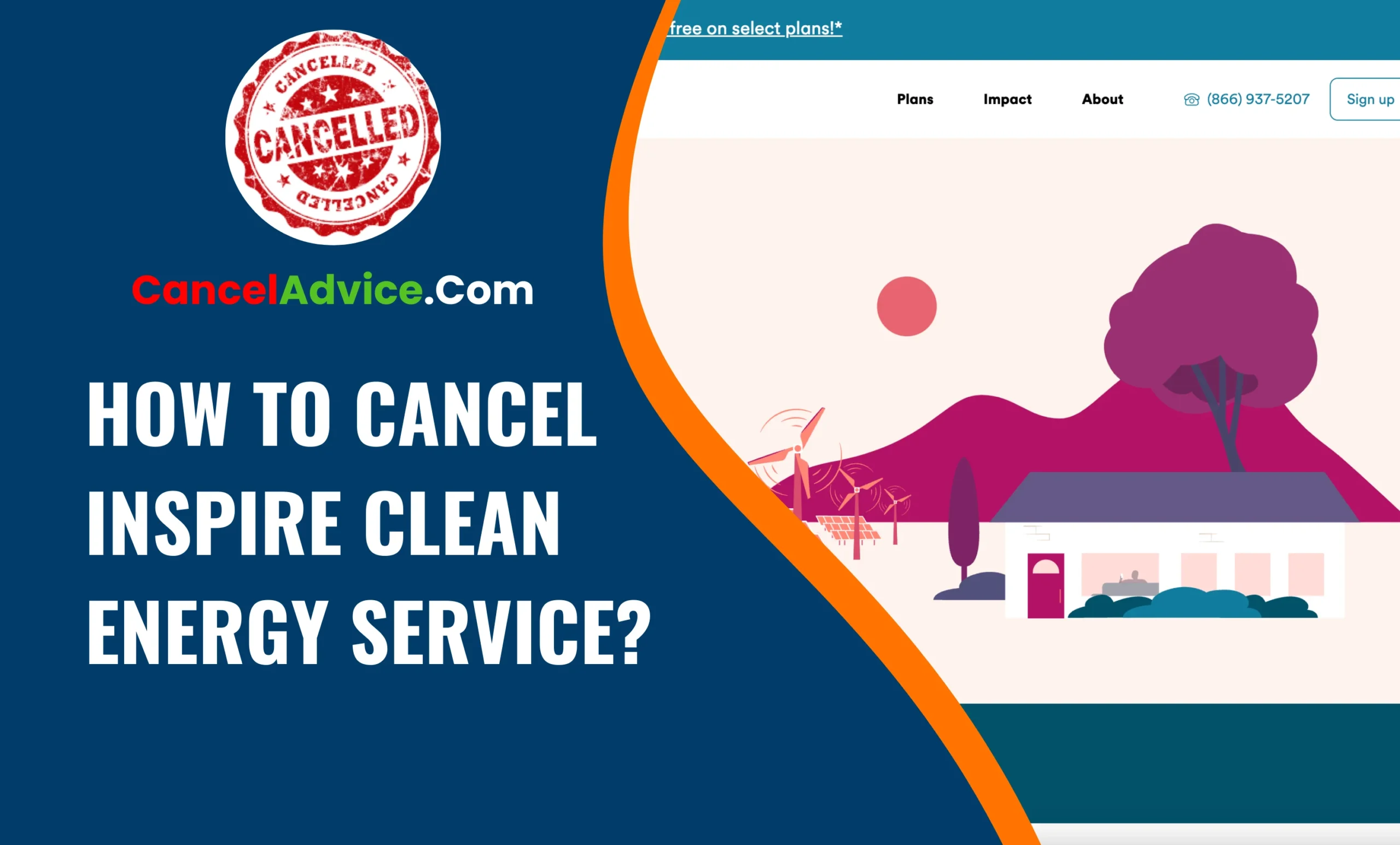 how to cancel inspire clean energy service