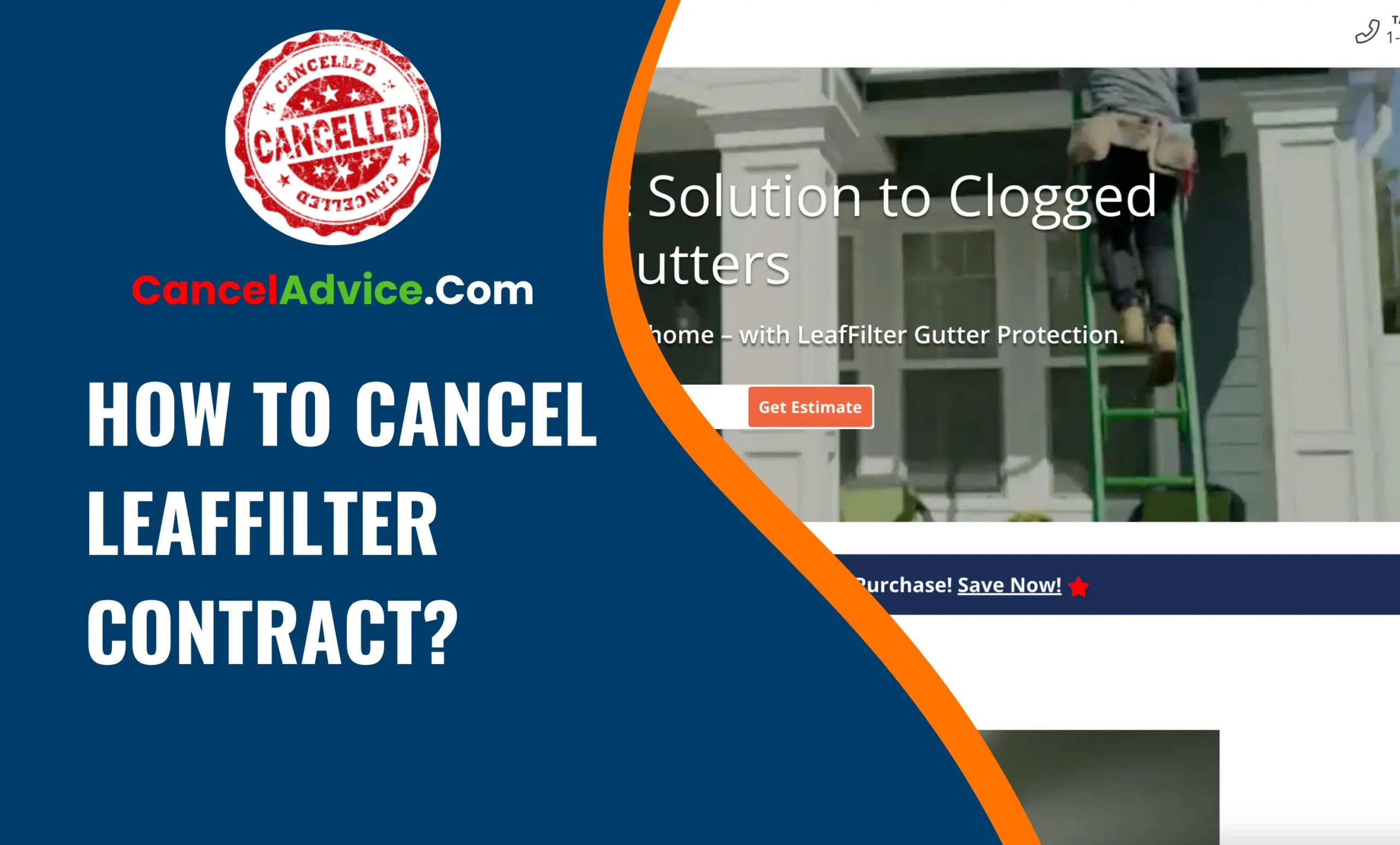 how to cancel leaffilter contract