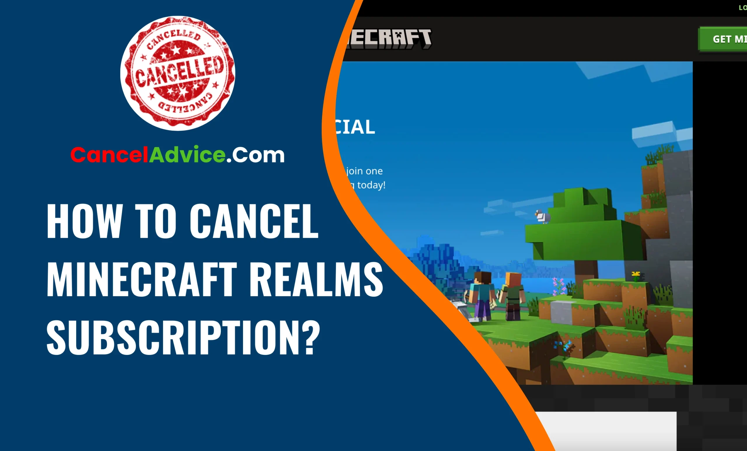 How to Cancel Minecraft Realms Subscription